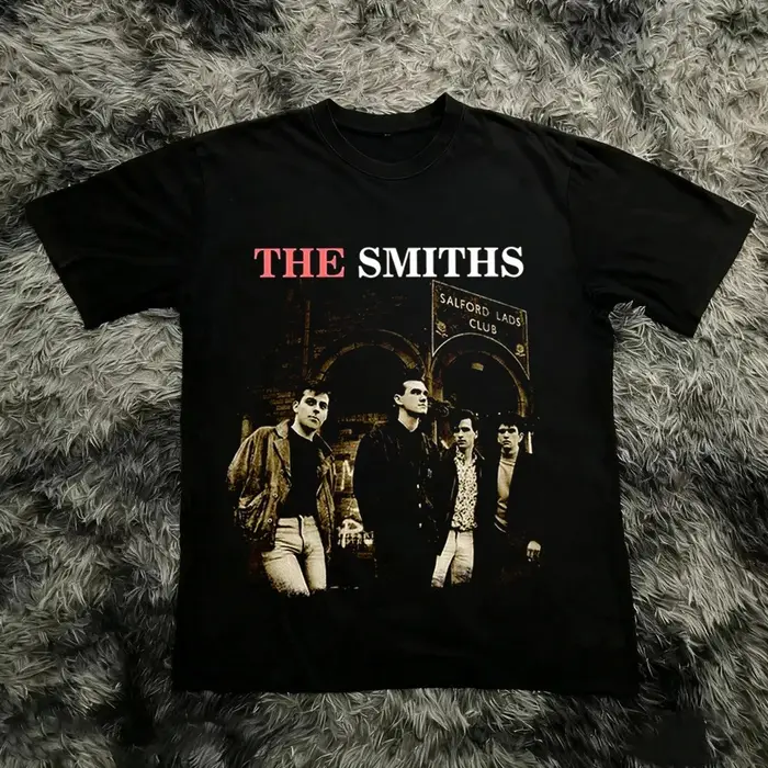 T-shirt rétro THE QUEEN IS DEAD Graphic The Smiths à manches courtes pour hommes et femmes