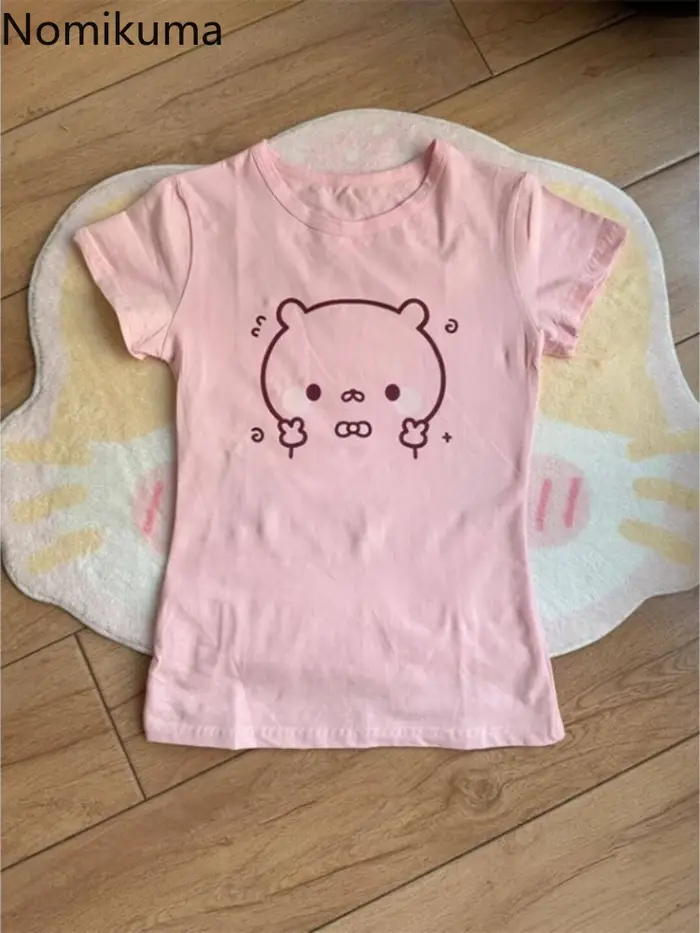 T-shirts pour femmes, t-shirts japonais mignons