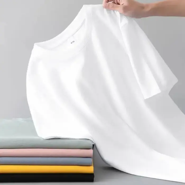 T-shirts polyvalents à manches courtes de couleur unie pour hommes et femmes, coupe ajustée, vêtemen