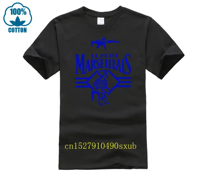 Hommes t-shirt t-shirt lil dangereux Marseille t-shirts homme marque teeshirt hommes été coton t-shirt