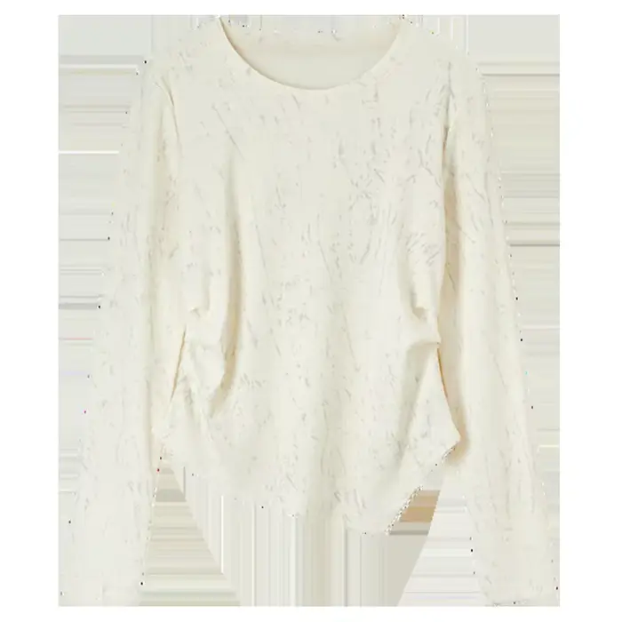 T-shirt en coton imprimé SENTUBILA pour femme