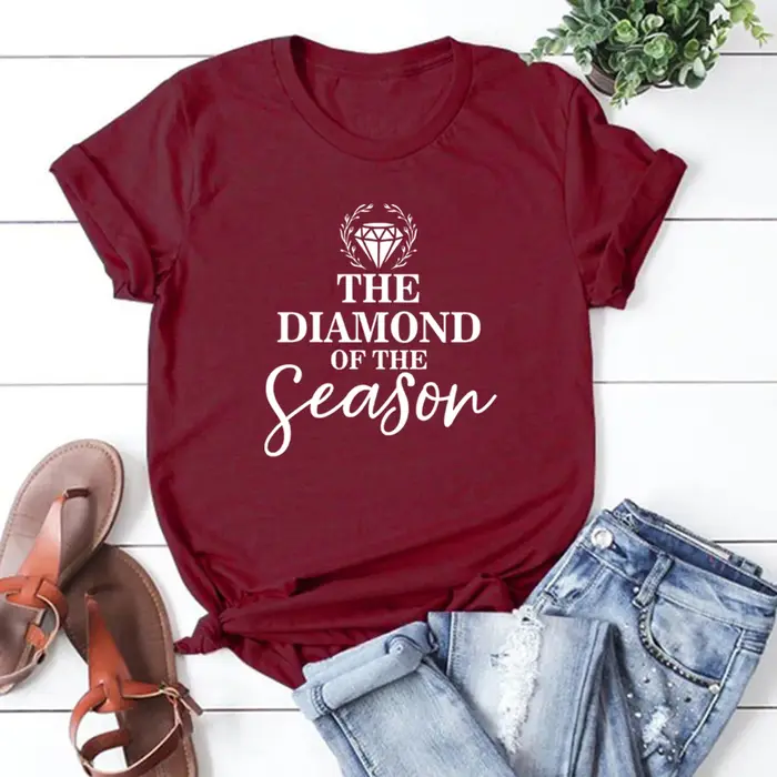 T-shirt manches courtes col rond femme