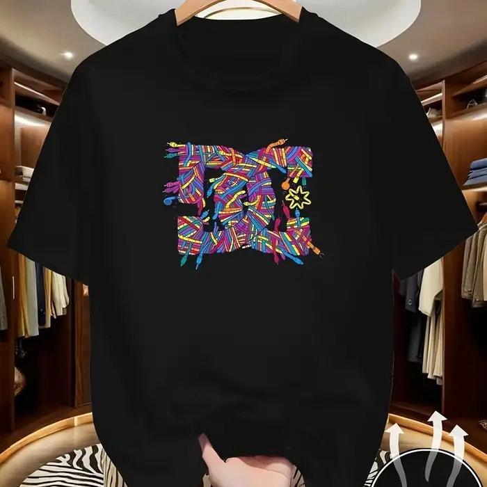 Chemise décontractée respirante pour homme, chemise décontractée pour tous les jours, t-shirt à col 