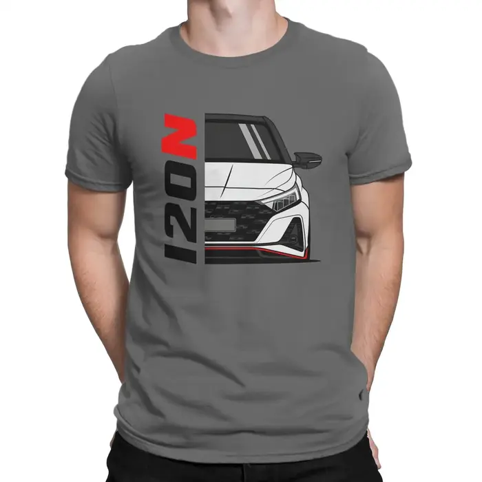 T-Shirt à Manches Courtes et Col Rond pour Homme