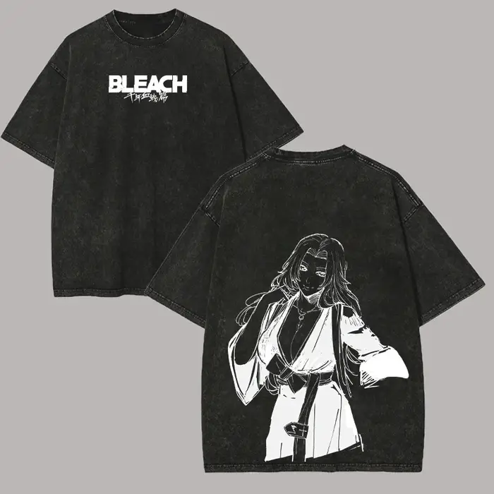 T-shirt délavé effet blanchi