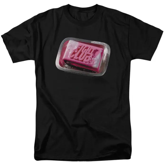 Fight Club affiche de film t-shirts graphiques savon sous licence chemise été Vintage mode unisexe décontracté Cool ample Humor Camisetas hauts