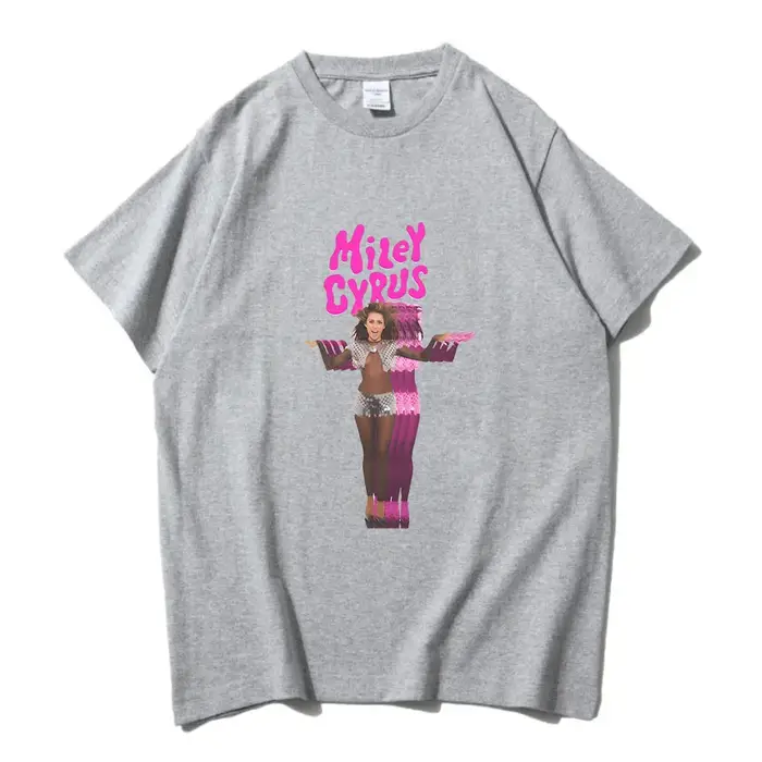 Miley Cyrus T-shirt coton haute qualité été
