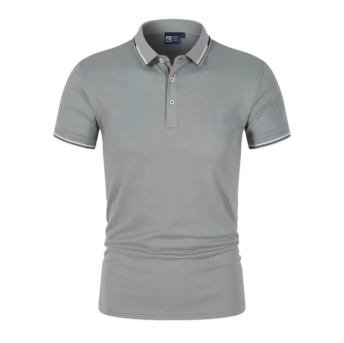 Polo décontracté respirant et confortable pour homme