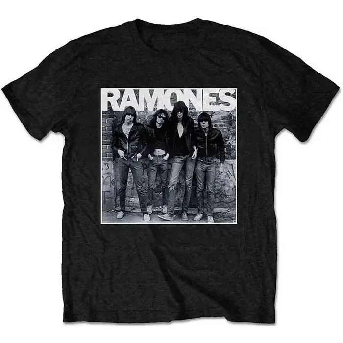 The Ramones - Groupe punk américain légendaire - T-shirt à manches courtes en coton imprimé musique rock