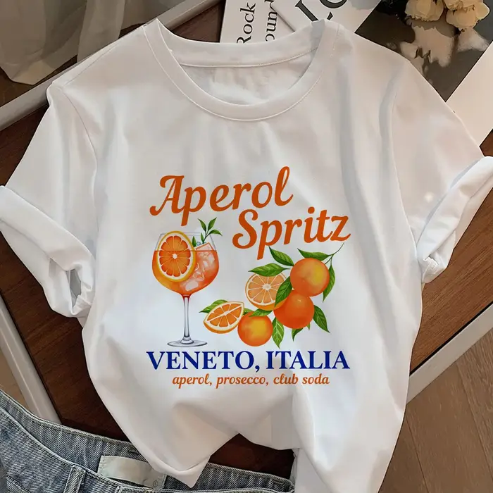 T-shirt Spritz Veneto pour femmes et filles