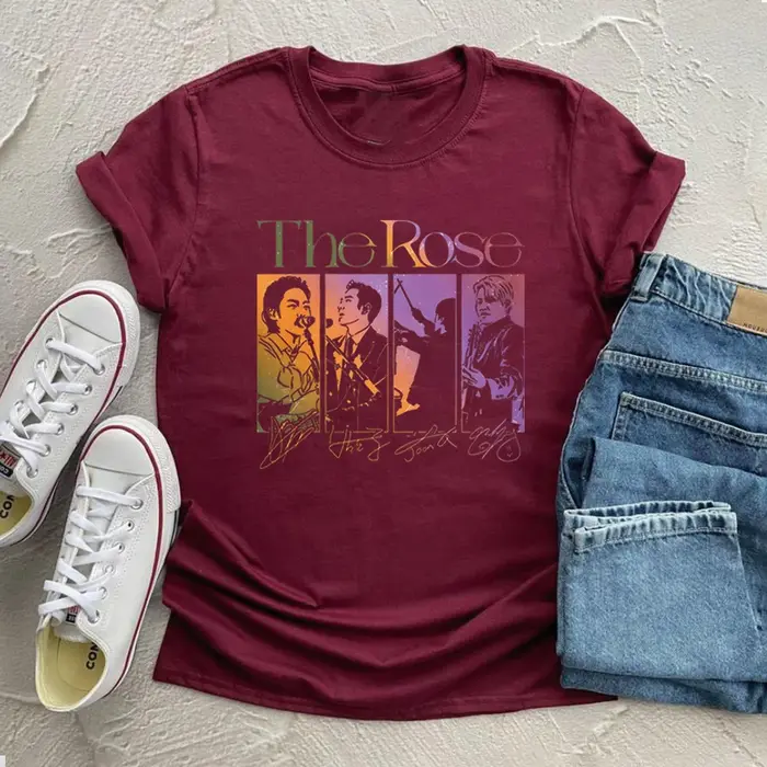 T-shirt rétro The Rose Member