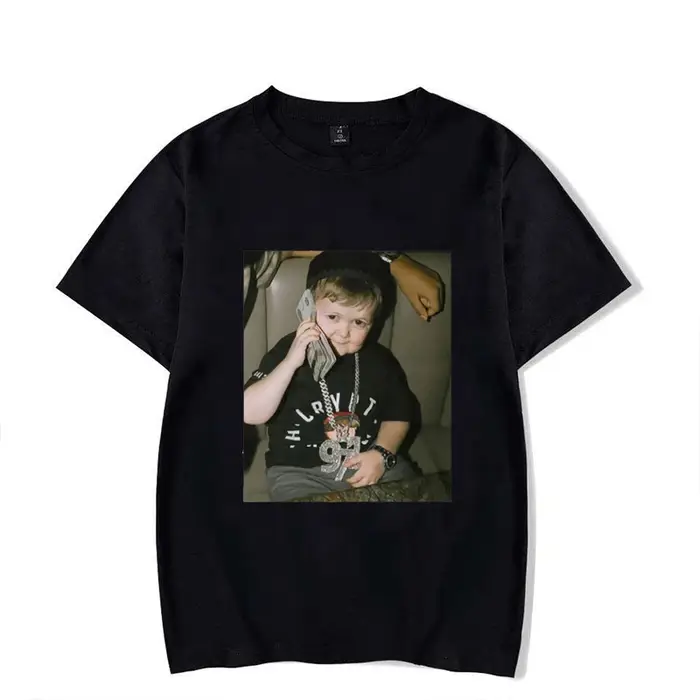 Hasbulla combat T-shirt Mini Khabib blogueur graphique T-shirts hommes femmes haute qualité surdimensionné