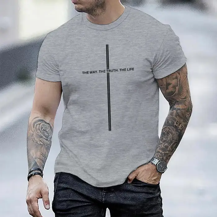 T-shirts chrétiens Jésus pour hommes et femmes