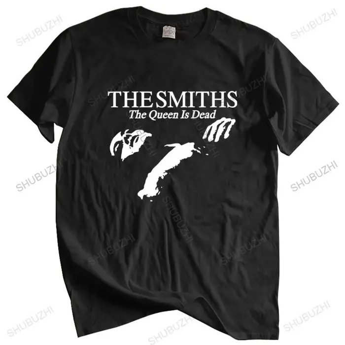 T-shirt d'été pour hommes de la marque teeshirt The smith «The Queen Is Dead»-T-shirt Indie des années 1980