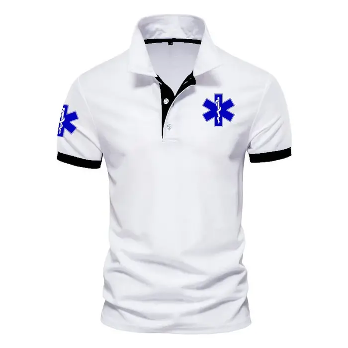 POLO haut de gamme en pur coton pour hommes