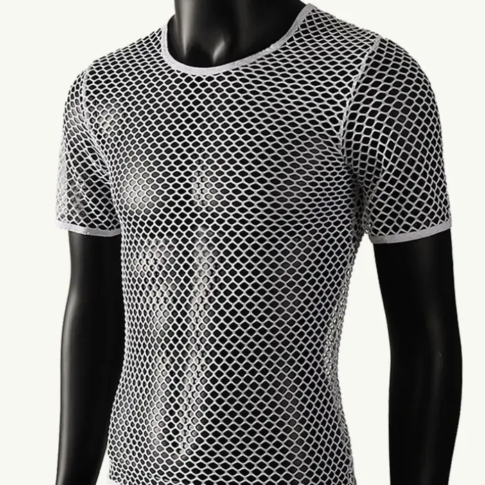 T-shirt en maille respirant pour homme