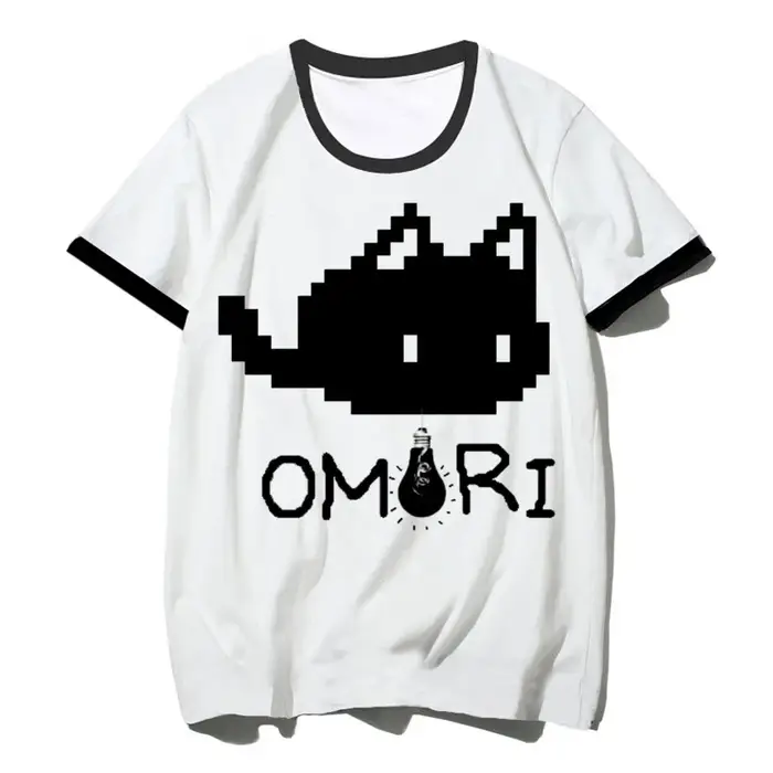 T-shirt graphique Anime pour hommes, Streetwear décontracté, Top Tees, Vêtements Y2K, Vêtements pour