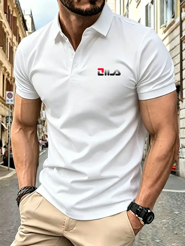 Polo à manches courtes pour homme, séchage rapide, respirant, décontracté, élégant, professionnel, s
