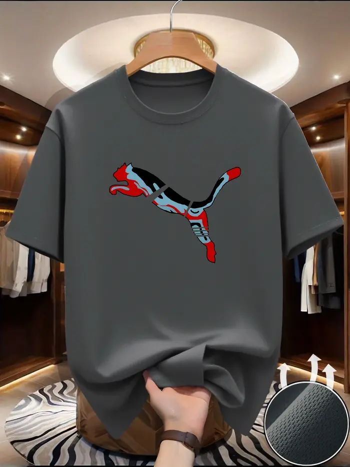 T-shirt d'été en maille à séchage rapide pour hommes