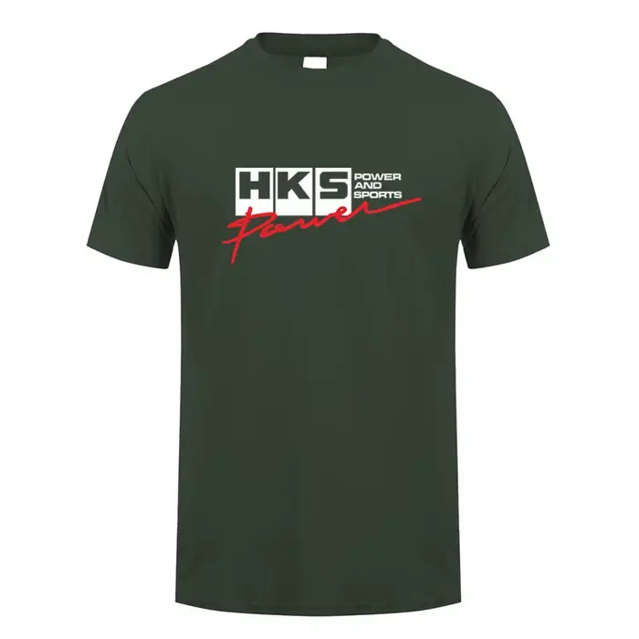 HKS puissance et sport t-shirt été hommes Cool coton à manches courtes HKS T-shirts unisexe cadeau hauts