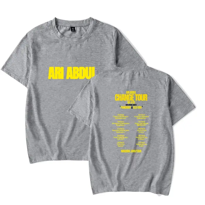 Ari Abdul Change tour Merch Tshirt pour hommes et femmes