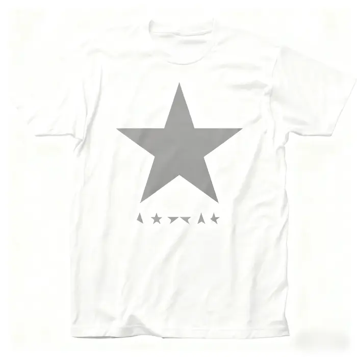 T-shirt de groupe de rock'n'roll David Bowie Blackstar