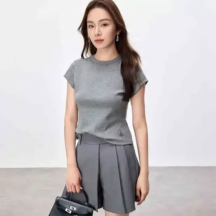 T-shirt à manches courtes pour femme SENTUBILA