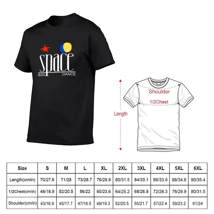 SPACE Ibiza Dance-T-shirt pour homme