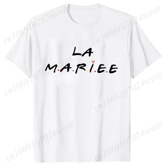 T-shirt de fête EVJF pour amies, hauts de séparation pour jeunes femmes, t-shirts Team Bride, demois
