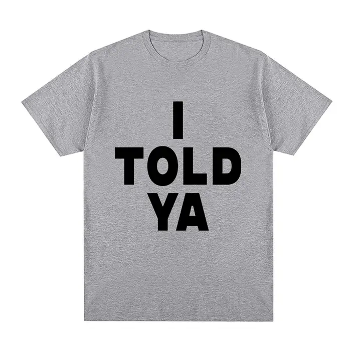 J'ai dit Ya Challengers ZENDAYA T-Shirt hommes Harajuku esthétique graphique Tashi