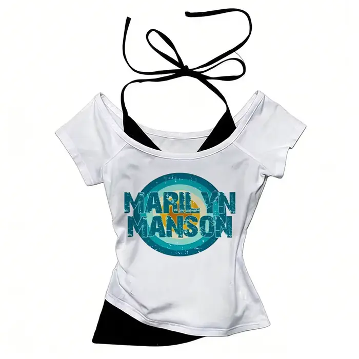 T-shirt Marilyn Manson pour femmes