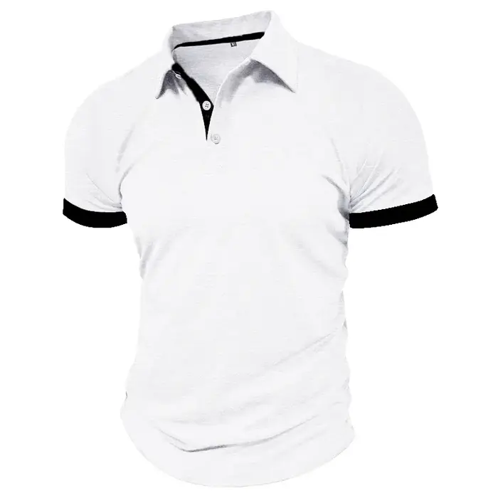 Polo d'été à manches courtes pour hommes