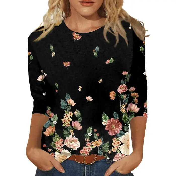 T-shirt à manches longues pour femmes