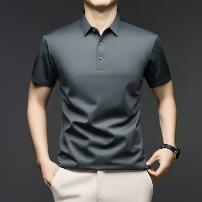 T-shirt Homme Manches Courtes Couleur Unie BROWON – Nouvelle Collection Été 2026 – Style Streetwear Décontracté pour le Travail et le Quotidien