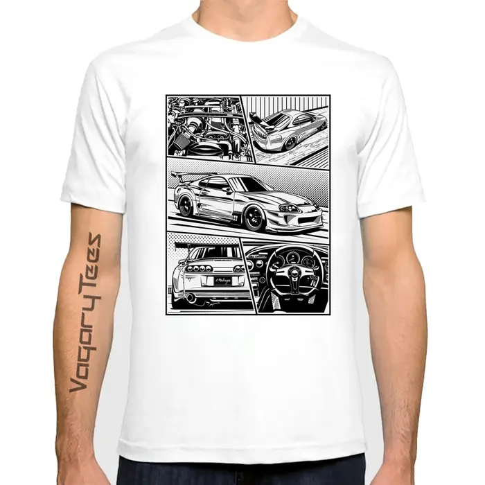 JDM ATIONS-T-shirt Fragment RWB
