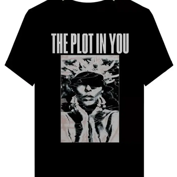 T-shirt de l'album BLACK du groupe The Plot in You, toutes tailles DS19