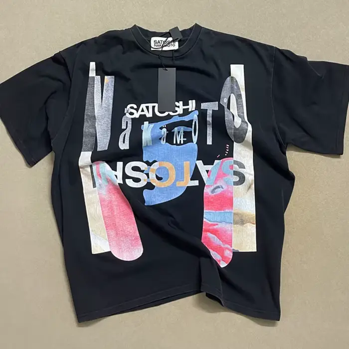 T-shirt d'été de haute qualité Satoshi Nakamoto