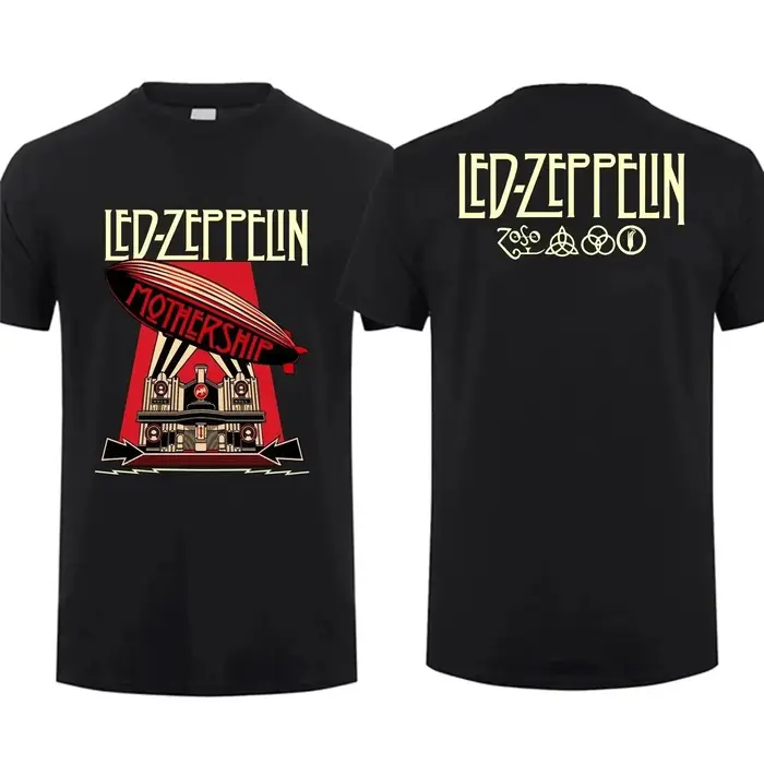 Vintage Rock Tops rétro groupe