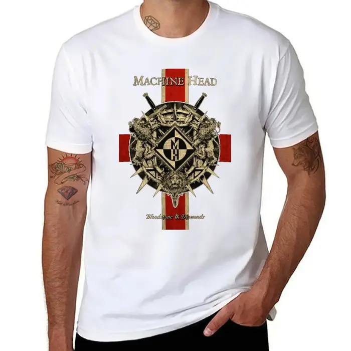 T-shirt Machine Head pour festival et soirée