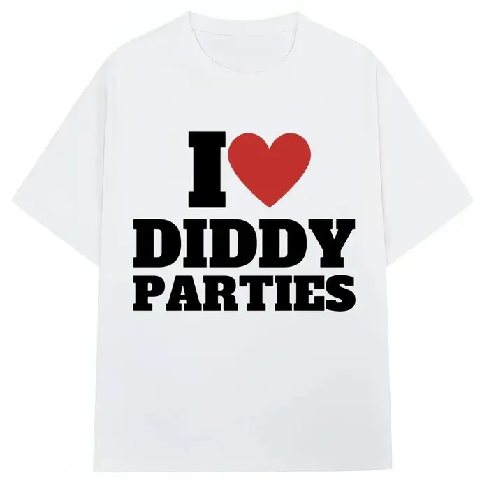 J'aime les fêtes drôle impression T-shirt nouveauté créativité mode hommes femmes à manches courtes surdimensionné col rond T-shirt cadeaux