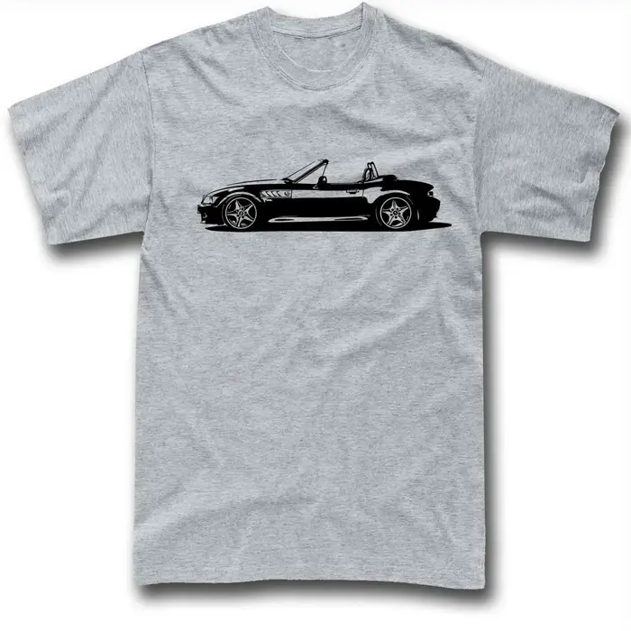 T-Shirt Roadster Z3 Gér., design unique des années 90, classique T-shirt à manches courtes en coton 