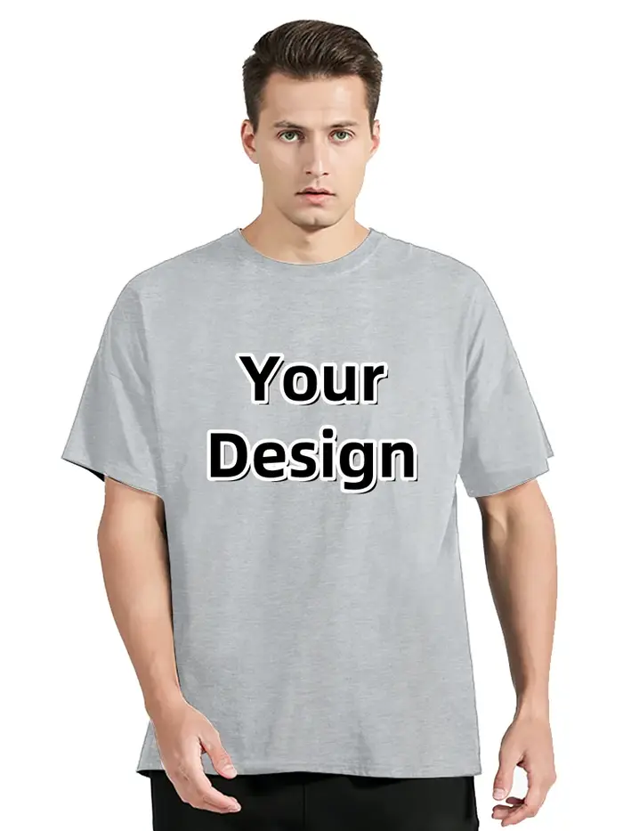 T-shirt personnalisé pour hommes avec votre propre logo