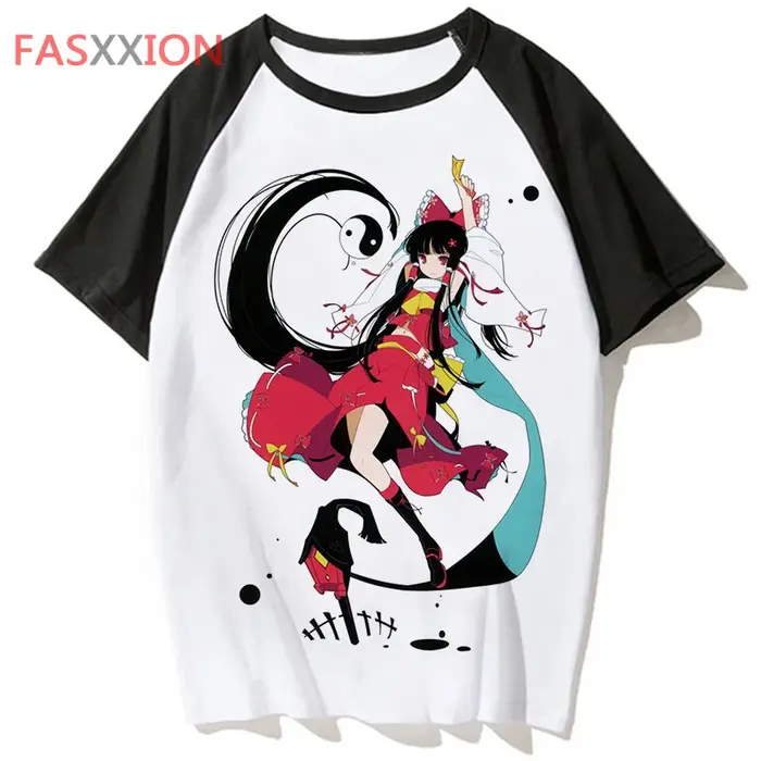 Touhou projet Reimu Hakurei t-shirt homme