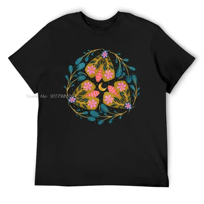 Fête des mères papillons floraux coton T-shirt Hipster unisexe hauts t-shirts drôle activité compétition surdimensionné