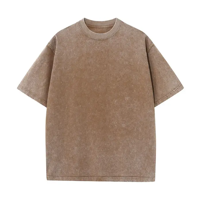 T-shirt rétro en coton pour hommes et femmes