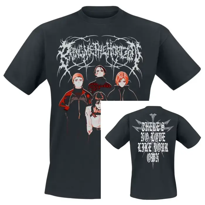 T-shirt unisexe en coton avec motif Bring Me The Horizon