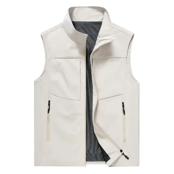 Gilet ample sans manches pour hommes