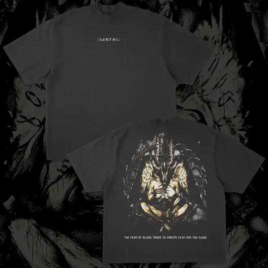 T-shirt à col rond pour hommes, Pyramid Head Silent Hill, en coton, à manches courtes, drôle, nouvelle collection