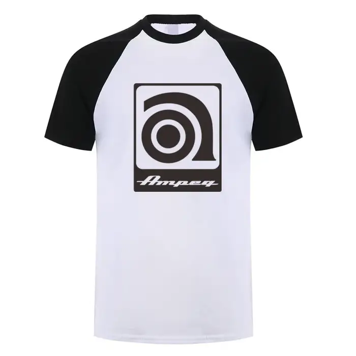 Ampeg musique Logo t-shirt hommes coton été à manches courtes drôle hauts