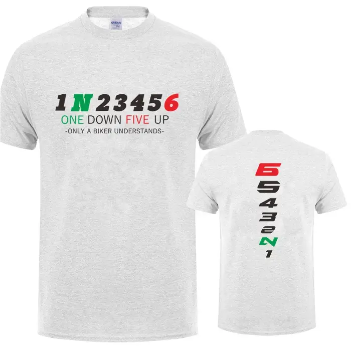 1N23456 moto seulement un motard comprend T-Shirt